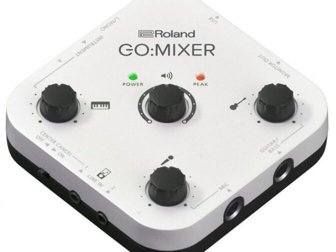 Новый микшер Roland GO:MIXER
