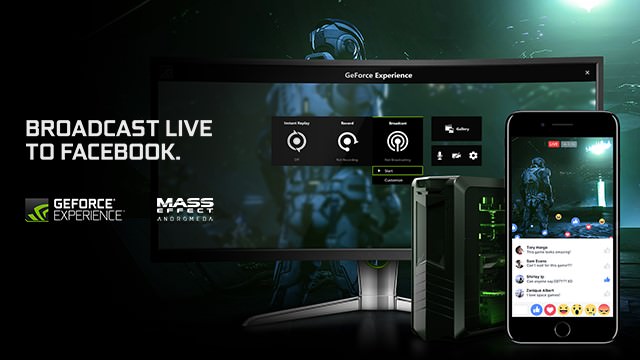 NVIDIA начала сотрудничество с Facebook Live