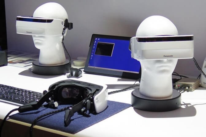 Новый шлем виртуальной реальности от Panasonic